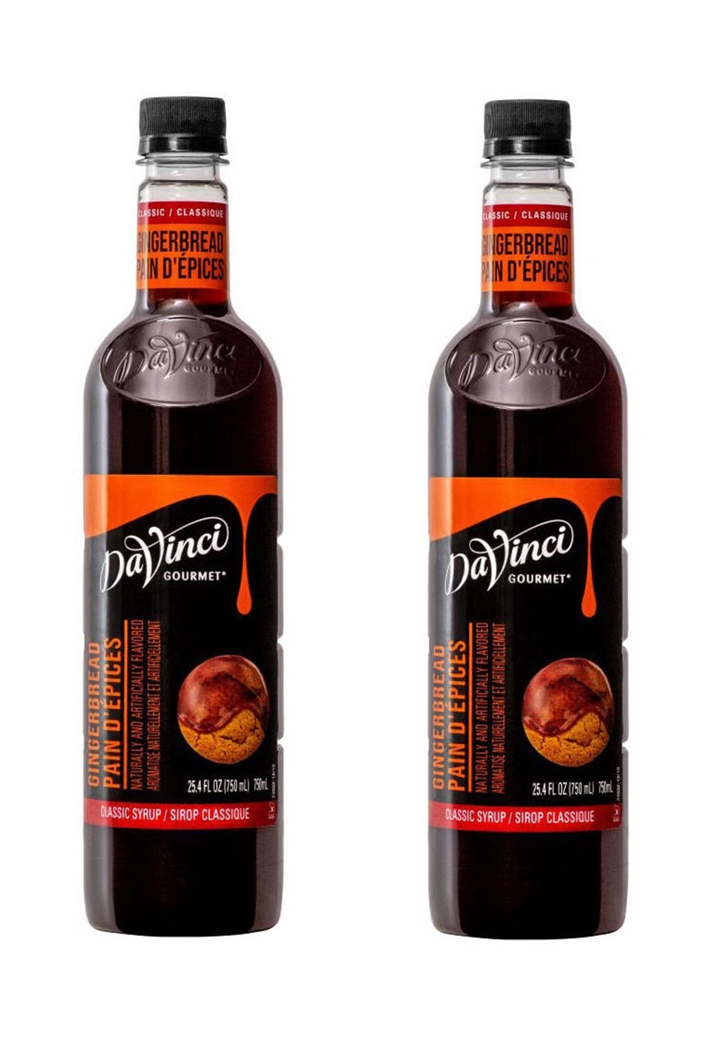 (image for) DaVinci Gourmet Classic Gingerbread Beverage Syrup 750 ml